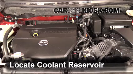 2013 Mazda 5 Sport 2.5L 4 Cyl. Coolant (Antifreeze) Flush Coolant